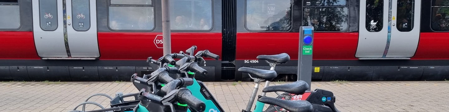 Cykler og tog